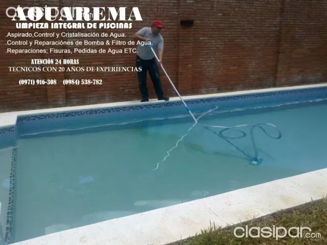 Limpieza De Piscina 24 Horas Aspirado Desagote Service De Motores Y Filtros 1259228 Clasipar Com En Paraguay
